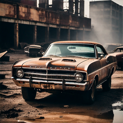 Ein typischer, gut in Stand gesetzter Highwayman