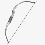 Ein typischer Metallbogen