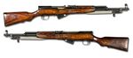 Ein SKS Gewehr von Beiden Seiten