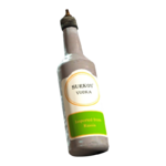 Eine Verschwendung, sowohl von gutem Alkohol als auch einer guten Flasche. Aber in der Not, frisst der Teufel Fliegen...