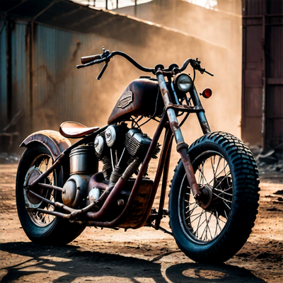 Ein typischer Chopper