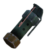 Eine typische Blendgranate